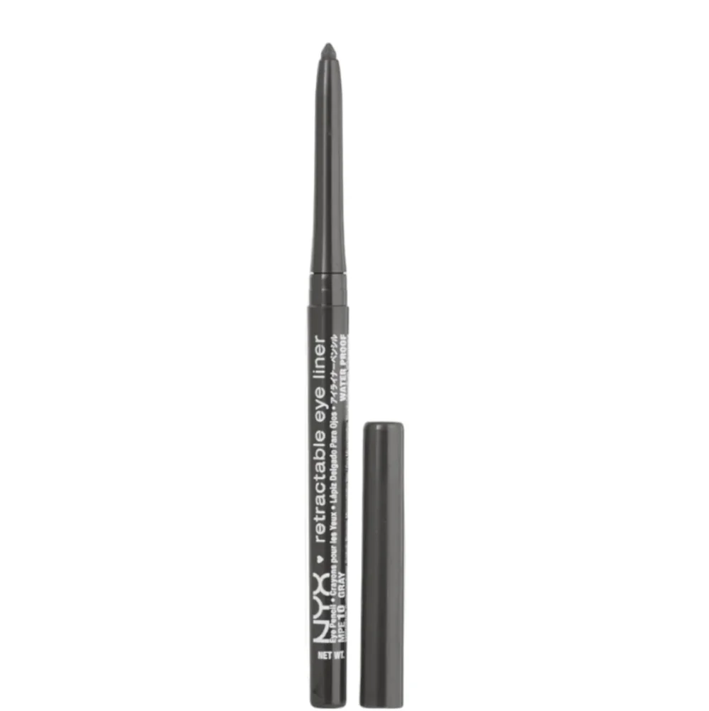 4 x NYX Professional Makeup Retractable Eye Liner, Waterproof, Gray